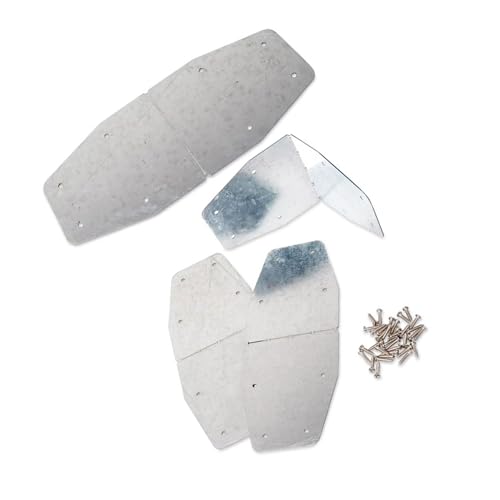 Rudiaoa 4 Regolati per Giardino Alzato da Giardino Mobili Mobili da Giardino Lettori Angoli Fissaggio Fiori con Viti da 32