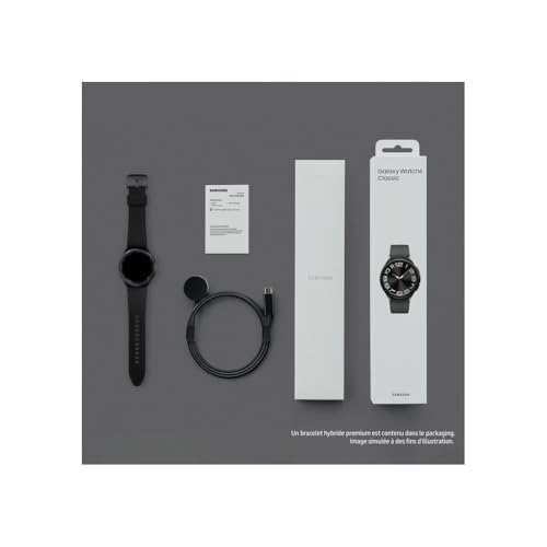 SAMSUNG Galaxy Watch6 Classic 43mm Noir 4G