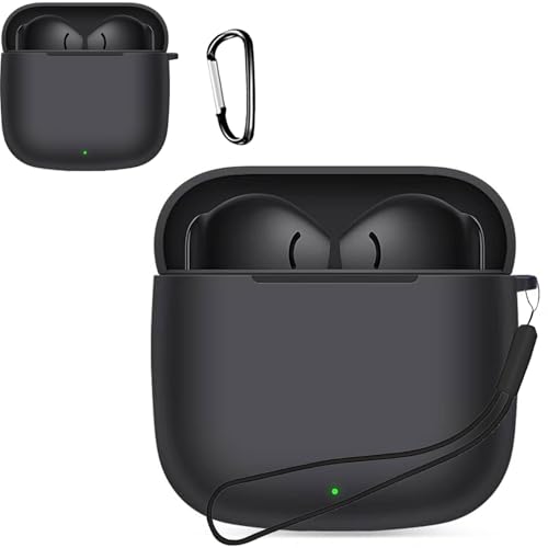 For HUAWEI FreeBuds SE 3 �P�[�X �J�o�[�yHNWEIWEI�z �i�J���r�i�t��+�X�g���b�v�t�� �j �V���R���֗� �J���r�i�t ���s �y�ʏ��^ �����[�d�\ HHUAWEI FreeBuds SE 3 �p �P�[�X �J�o�[�i�u���b�N�j