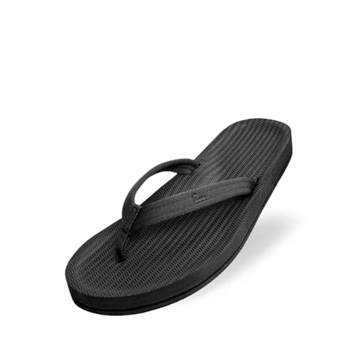 Indosole Women's Easy Living Eco Recycled Tire Soles Flip Flop Sandals