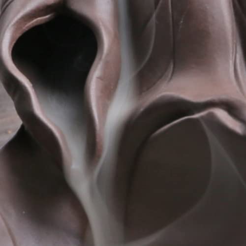 Diffuseur d'encens cascade lotus en céramique une idée de cadeau bien-être