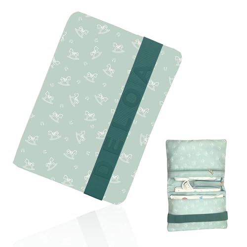 DELOA ® Windeltasche für unterwegs mit viel Platz - Kleine Wickeltasche,...