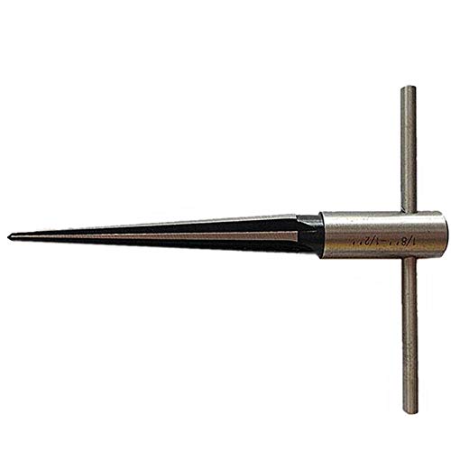 Buy 1pc Steel Construction Repairman's 5 inch Tapered Reamer 1/8in to 1/2in 7 Degree Included