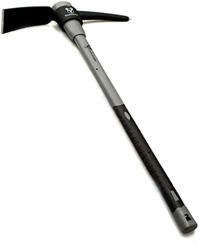 Staplefords Reinforced Steel Pick Axe Mattock with Shock Absorbing Fibreglass Handle - 900mm length