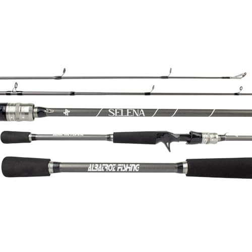 Vara de Pesca para Carretilha Albatroz Fishing Selena 1,80m 7-14lbs 2 Partes