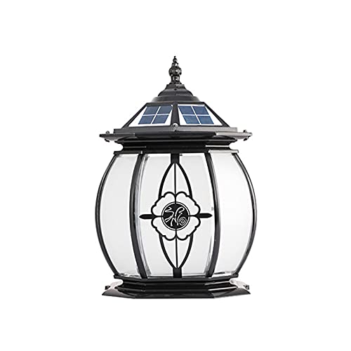 YILANJUN LED Lumineuse Solaire Exterieur avec Source De Lumière LED Tricolore, Contrôle De La Lumière/Télécommande, Lumière Lampe, Adapté À La Cour Ou À La Pelouse