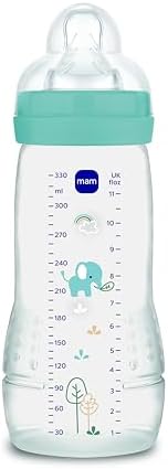 MAM Easy Active Baby Bottle, Easy-to-Grip Ergonomic Bottle, Large...