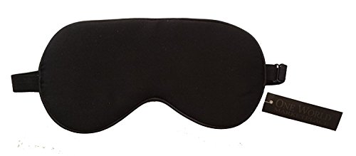100% Natural Silk Sleep Mask/Eye Mask with 2 Adjustable Straps