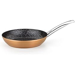 Sartenes Monix La Vanguardia Monix Cooper Copper-Sartén 24 cm, Aluminio Forjado