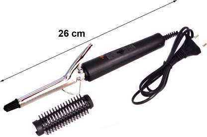 MVM Enterprise Professional hair curler machine for women Electric Hair curler rollers Curling Iron for Short Hair, Black and Silver, Electric Hair Curler Machine 2