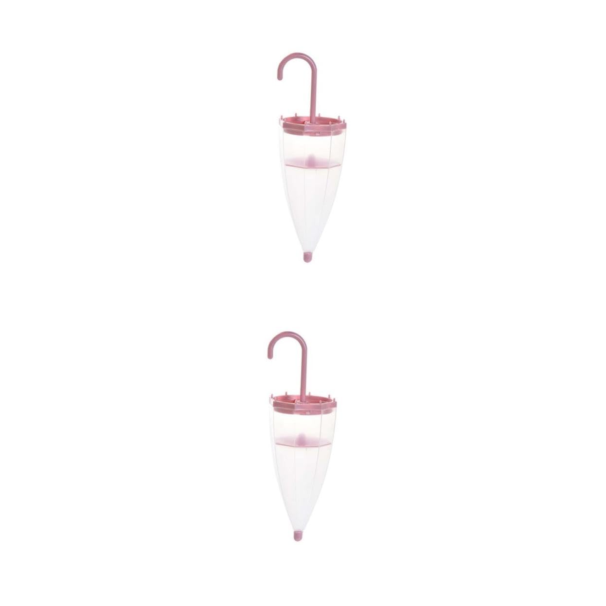 GLEAVI 2 Piezas Armario De Deshumidificadores Absorbente De Humedad Bolsas De Deshumidificador Bolsas De Guardarropa Bolsa Higroscópica Colgante Rosa