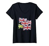 Photo Gallery donna 3d uk flags love uk i love regno unito regno unito meme uk bandiera uk maglietta con collo a v Photo Gallery donna 3d uk flags love uk i love regno unito regno unito meme uk bandiera uk maglietta con collo a v