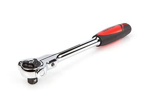 TEKTON 1/2 Inch Drive x 12 Inch Swivel Head Quick-Release Ratchet | 1492