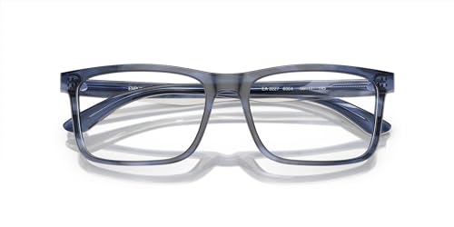 Image of Emporio Armani mens Ea3227 Square Prescription Eyewear Frames