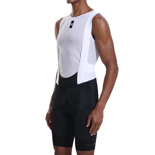 Image of Cycling Bib Shorts for Men - Road Bike Bicycle Breathable Padded Riding Tights