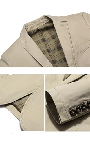 Mens Blazer Jackets Single Breasted Solid Slim Business Casual Jacket Tops3