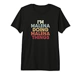 Malena Name Malena Personalized Name First Given Camiseta Premium