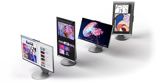 Image of Lenovo Yoga AIO All-in-One with Intel Core Ultra 5 125H Processor, 27 inch 2560x1440 QHD Touchscreen 4 Side Narrow Bezel Display, 16GB LPDDR5X-7467MT RAM, 512GB of SSD, 5MP IR /RGB Camera, and Win 11 Home