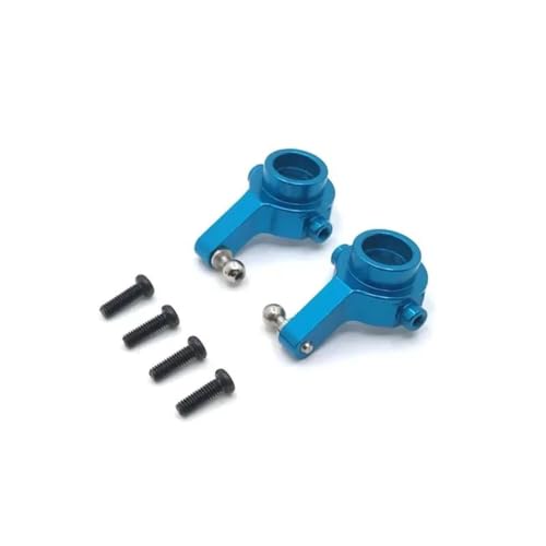 Tasse de Direction RC en Métal Bleu pour Wltoys 1/18 A959 A979 K929
