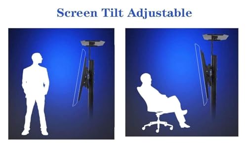 Soporte móvil para TV con ruedas y freno miniatura 3