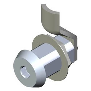 Southco E3-106-020 Vise Action Compression Latch, Large Size, 8 mm Hex Recess, Stainless Steel, Passivated, 24mm (.94 in) Grip