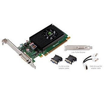 Nvidia NVS 315 PCIe x16 tarjeta de vídeo profesional de bajo perfil multi-monitor
