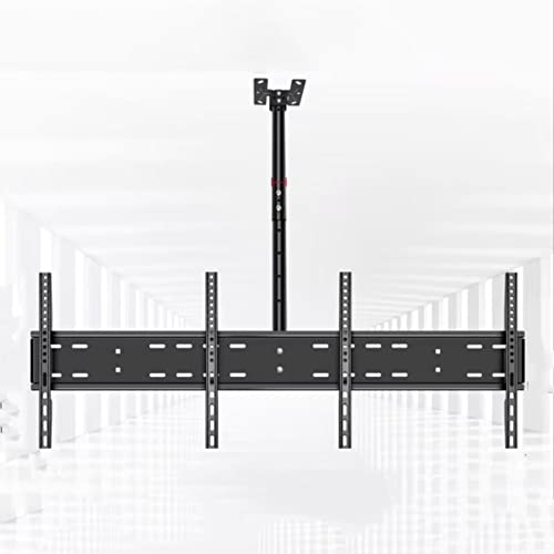Support de plafond réglable pour téléviseur double écran 32 à 40 pouces - 2