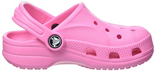 Image of Crocs Boy's Clogs Comfortable Slip On Water Shoe for Toddlers, Pink Lemonade, 9 us Little Kid, Pink Lemonade, 9 us little kid