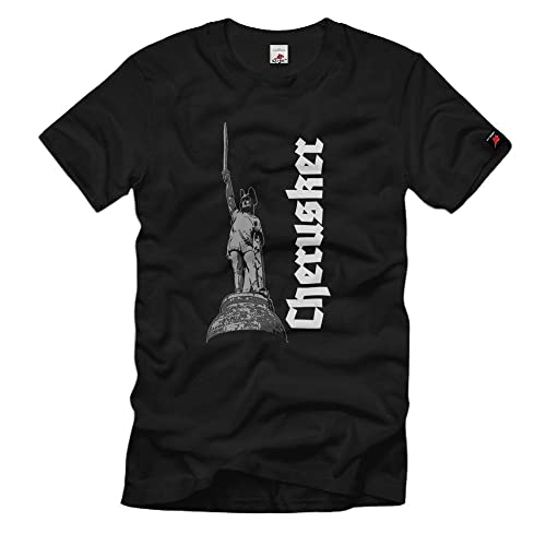 T-shirt Herman le Cherusker Arminus noir XXL idéal pour vos sorties culturelles