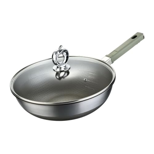 Wok antiadherente de titanio 32 cm miniatura 1