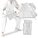 Zxpjkyu Karate Suits Set 10, Breathable Suits, Karate for Sparring Competition, 140cm