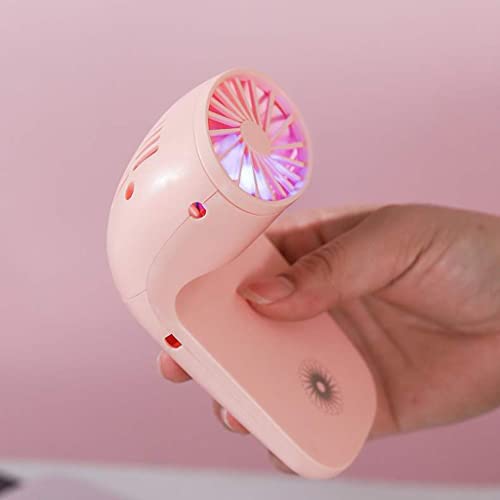 Met Nachtlampje Kleine Tafelventilator Mobiele Telefoonhouder Usb Auitenventilator Met Licht 3 Snelheden Windaanpassing… - Image 4
