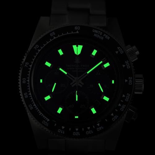 Montre TACTICAL FROG VS75A V2 chronographe en saphir premium - 6