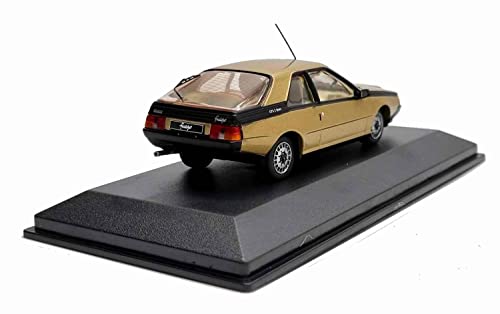 Odeon Voiture de Collection Fuego GTX de 1985 Beige 1/43 RENAULTFuego Edition Limitée 504 PCS