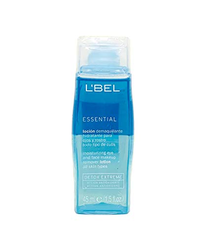 L'Bel Essential Moisturizer Eye and Face Makeup Remover, 1.6 fl oz (45 ml)
