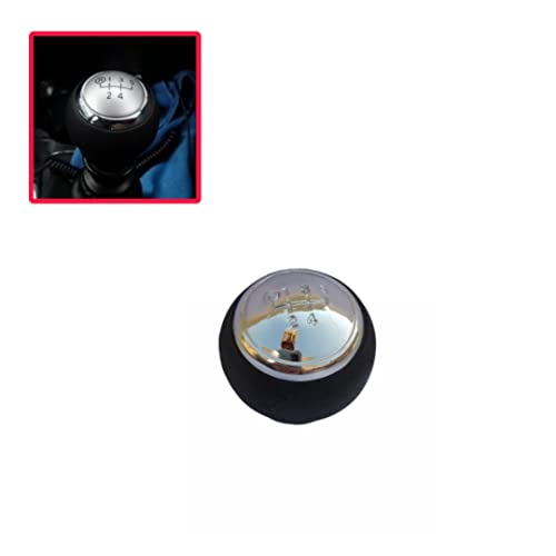 New JD Car Accessories, Toyota Etios Platinum/Etios Liva/ Etios Cross,SS Chrome Finishing Heavy Duty,5 Speed Manual Gear Shift Lever Knob(2215)