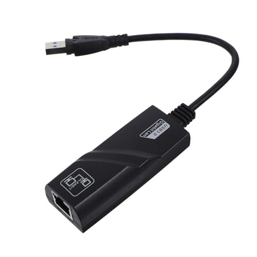 Gadpiparty 1000m USB to Ethernet Adapter Play Mbps Network Interface Card USB to Adapter for Laptops and Desktops No Driver Required for Easy Setup