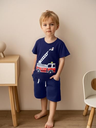 Image of AIWUHE Toddler T Shirts Cotton Summer Tshirts Boys Girls Short Sleeve Tee Tops Casual Graphic Clothes Crew Neck Shirts 2-6Y