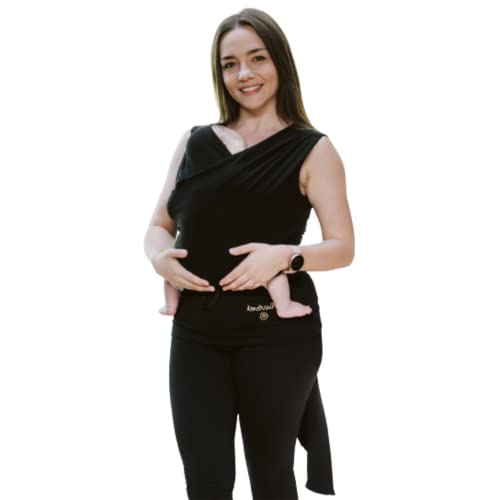 Amarsupiel | Camiseta de Porteo y Lactancia Crisálida | Mochila Portabebés | Evolutiva | Premium | Portabebé Ergonómico | Fabricada en España | Certificado Oekotex | Porteo Recién Nacido