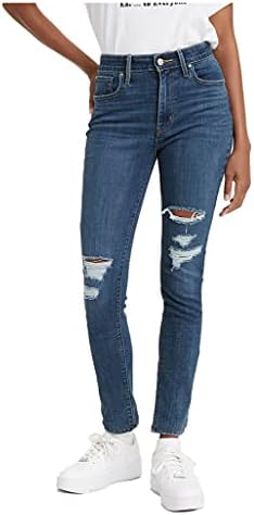 Levi's Women's Plus-Size 721 High Rise Skinny Jeans, Lapis Longing (Waterless), (US 16) 35 Regular
