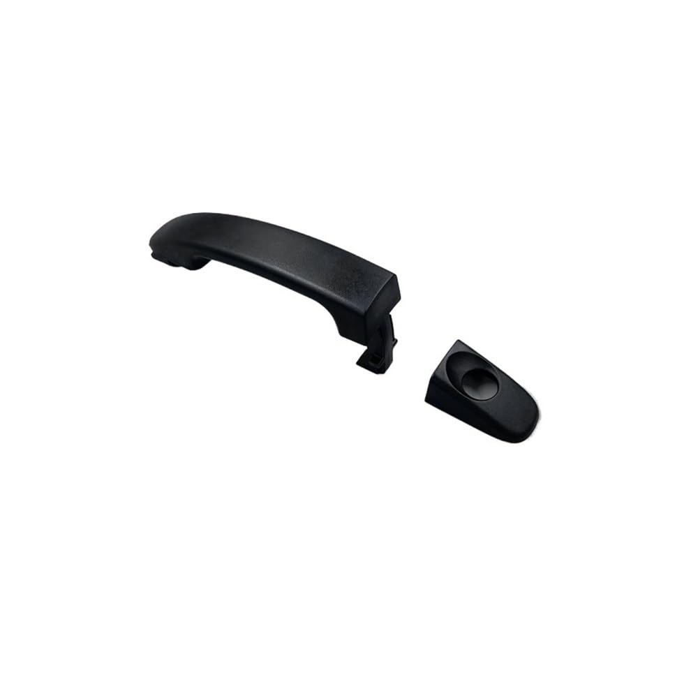 BIKKJBK Car Vehicle Door Handle Door Outer Handle Texture Black for Ra&nger for T6 for T7 for Bt50 2012-2019