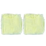 EXCEART 2 Stücke Einweg Arbeitskleidung Overalls Schutz Anzug Kleidung Vlies Maleroverall Maleranzug Arbeitsoverall für Frauen Männer OP Krankenhaus Reise Outdoor