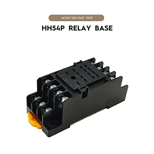 Interruptor de relé electromagnético general MY4NJ CA 220V mini con base de conexión y LED 5