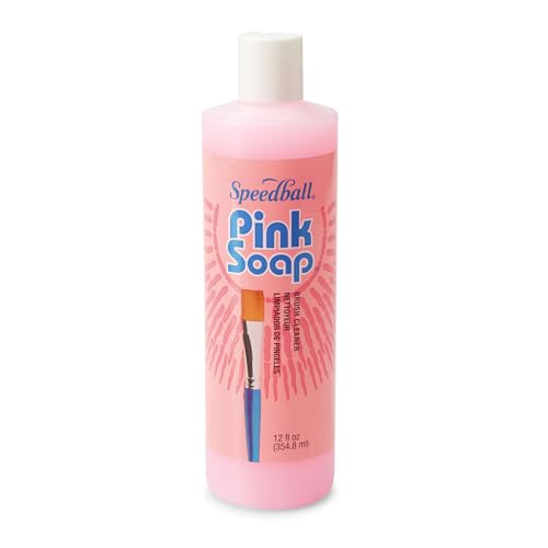 Pink Soap 12-Ounce Brush Cleaner...