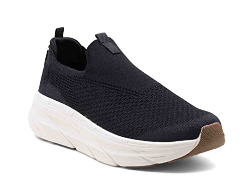 Woolf Unisex Merino Wool Slip-On Sneakers: Lightweight, Soft, Moisture-Wicking, and Breathable with a Rocker Bottom and Support