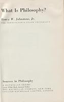 What is Philosophy? 0023611103 Book Cover