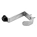 Produktbild ChengBeautiful Türstopper 304 Edelstahl Tür Top Haken Home Mehrzweck Einfache Schrank Garderobe Haken Türanschlag Antikollisions-Türstopper (Farbe : Silver, Size : One Size)