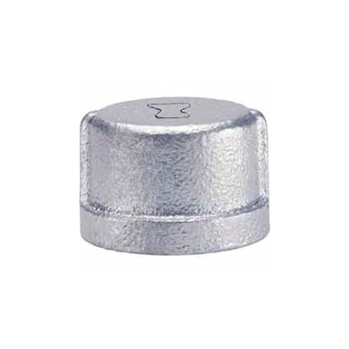 Anvil International 0819900739 Galvanized Imported Malleable Iron Cap, 2