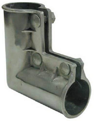 MIDWEST AIR TECH 328623C 1-3/8" x 1-3/8" Aluminum Chain Link Gate Corner Fitting - Quantity 8