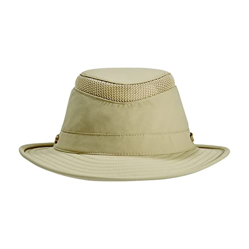 Tilley Standard Ltm5 Airflo Medium Brim Recycled, Khaki/Olive, 7 1/2 #TOP1
